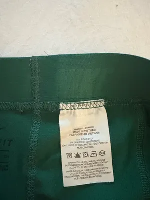 Nike Green Nike Pro Shorts thumbnail 3