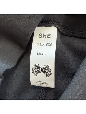 Darc Sport SHE Wolves Club Quad Wolf V2 Energy Shorts Black Women's S 35/500 NWT thumbnail 5