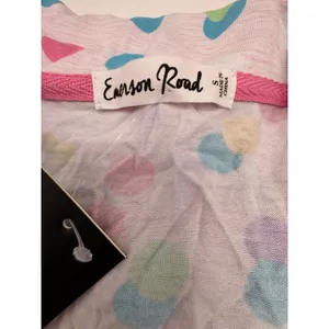 Emerson Road Pajama Set Women Small Gray Space Dye‎ Polka Dot Sleepwear NWT thumbnail 6