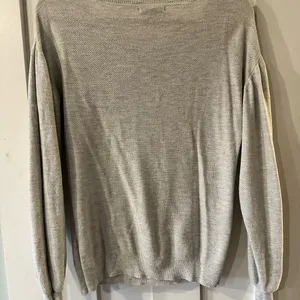 American Eagle Soft waffle light gray sweater‎ thumbnail 5