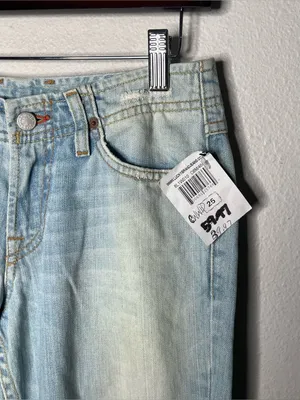 NEW Lucky Brand Embroidered Pockets Low Rise Fleur Wonder Crop Capri Pants thumbnail 5