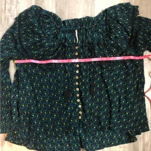 Free People Size Small Sunshine peasant top thumbnail 9