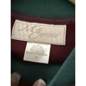 Vintage Grandma Grandkids Embroidered Crewneck‎ Sweatshirt Size 1X 90s Cottage thumbnail 3