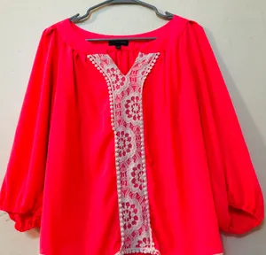 Boutique Western top Pink Size L thumbnail 2