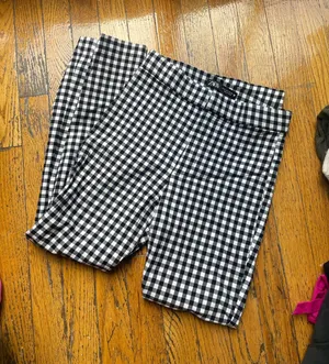 ZARA Flared Pants Striped thumbnail 1
