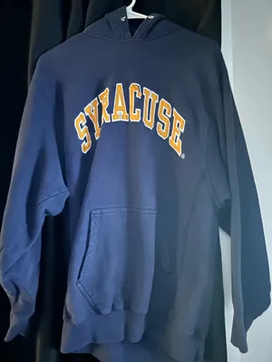 Steve & Barry's Navy Syracuse Hoodie thumbnail 1