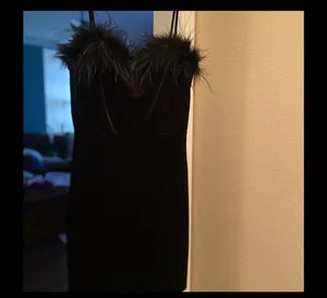 feather mini dress thumbnail 5