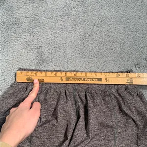 Lululemon athletica Hotty hot short long Heather Gray Athletic Shorts 4” size 6 thumbnail 13