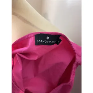 Tuckernuck Pomander Place Easton Blouse Hot Pink‎ Size Small thumbnail 10
