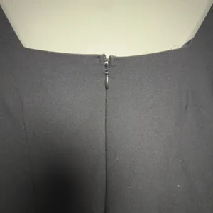 Unique Vintage Women Dress 1X/16 Black Lamar Sweetheart Swing 1950s Retro thumbnail 9
