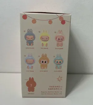 Pop Mart The Monsters Have A Seat Hehe Labubu Plush Pendant Keychain thumbnail 7