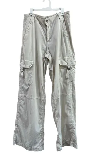 American Eagle‎ Super High Rise Baggy Wide Leg Jeans Size 4 Y2K Denim thumbnail 1