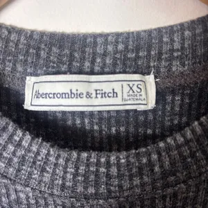 Abercrombie & Fitch Tunic Shirt Sz XS 90s‎ Bell Sleeve Ribbed Gray Heathered thumbnail 5