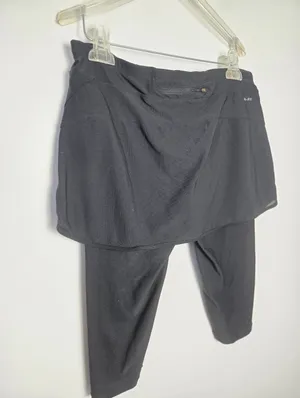 Nike Scapri Skirt Capri Skort Leggings Black Athletic Athleisure Yoga Running M thumbnail 8