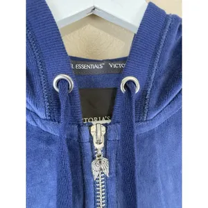 Victoria's Secret Y2K Angel Sparkle Sequence Full Zip Up Hoodie Women’s Size M thumbnail 5