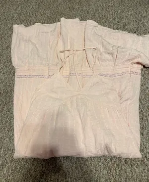 Aerie Pink Low Back Maxi Dress thumbnail 5