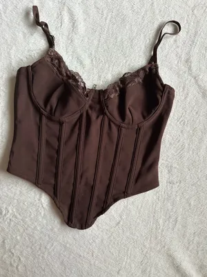 Generation Outcast Clothing Natalie Corset Mauve Leopardo thumbnail 5