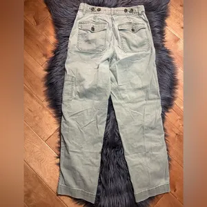Madewell Military Cargo Pants Sage Green Pants Size 24 thumbnail 3