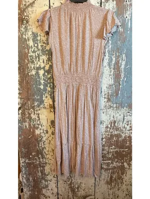 Veveret Midi Dress NEW size Large CottageCore thumbnail 4