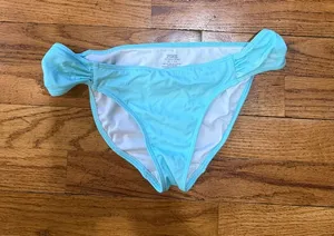 PINK Victoria's Secret Aqua Bikini Bottom thumbnail 1