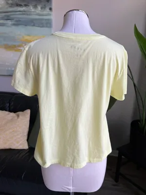 Universal Threads Yellow Baby tee thumbnail 2