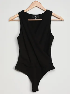 LULU's Sexy Romantic Chic Stretchy Comfy Soft Casual Bodysuit thumbnail 4