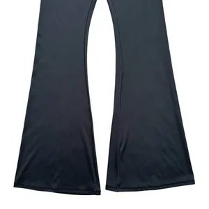 🔃High Waist Black Flare Leg Yoga Pants Leggings thumbnail 5