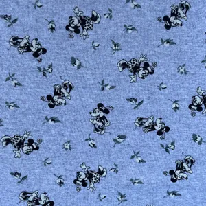 Disney Vintage 90s Mickey Mouse Minnie Mouse Lace Grey T-shirt thumbnail 6