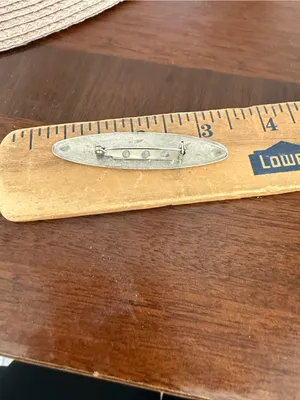 Vintage Silver Tone Brooch thumbnail 2
