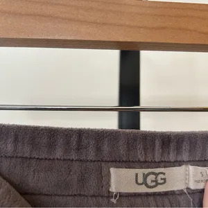 UGG Haydn Jogger‎ Velour Pants Drawstring Pull On Elastic Stretch Purple Size S thumbnail 6