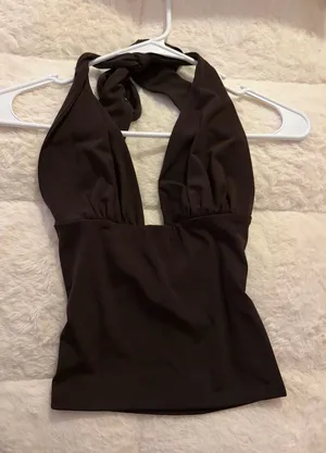 Brown top thumbnail 1