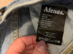Afends Denim Shorts Size 23 thumbnail 4