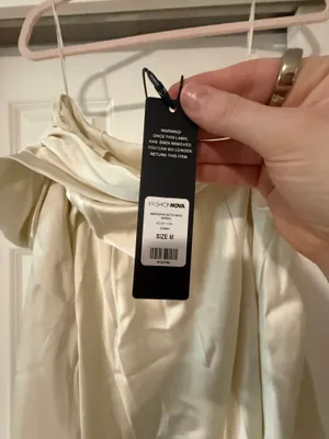 FashioNova Amandine Satin Maxi Dress thumbnail 5