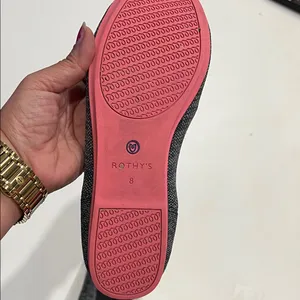 Rothy‘s birdseye pink sole made in China 7.5 W Ballet flats thumbnail 8