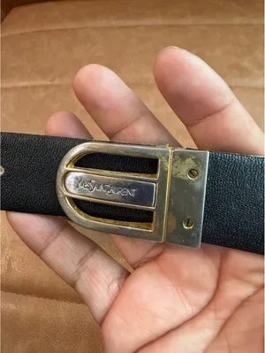 Vintage Yves Saint Laurent two tone buckle reversible belt thumbnail 3