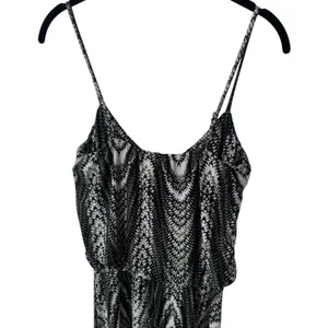 Y2K Seductions by Sirens Geometric‎ Print Maxi Dress Coastal Travel Resort XS thumbnail 6