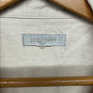 Outerknown‎ S.E.A. Utility Linen Cotton Jumpsuit Carpenter Utility Tan Small thumbnail 3