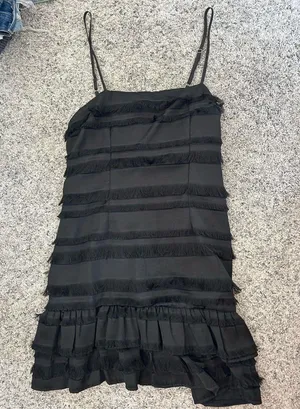 Princess Polly Dress Black thumbnail 1