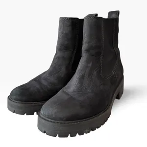 Timberland Courmayeur Valley Chelsea Black Nubuck Lug Boots A1J66 Women’s 9 thumbnail 4