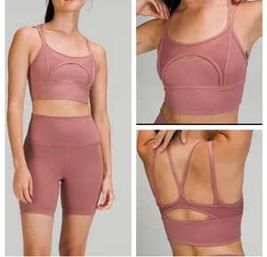 Lululemon Nulu And Mesh Spiced Chai Sports Bra thumbnail 2