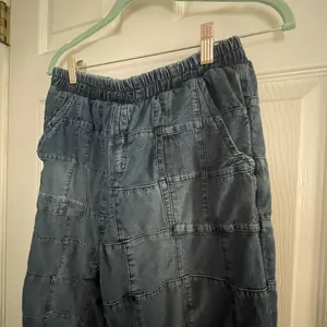 Amadi‎ Patchwork Jeans Blue Size 4 thumbnail 2