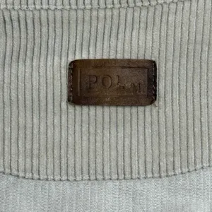 POL Corduroy Trucker Jacket Women's M Cream Raw Hem Cropped Boho Western thumbnail 3
