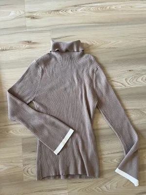 Varley Ravena ribbed-knit turtleneck top thumbnail 5