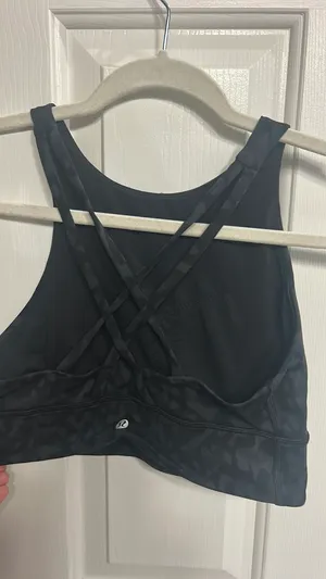 Lululemon Black Camo Sports Bra thumbnail 3