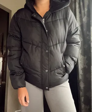 Black Puffer Jacket thumbnail 4