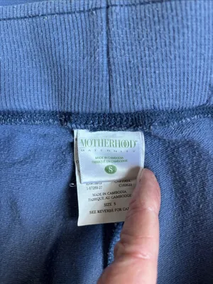 Motherhood Maternity Slate Blue Drawstring Maternity Track Pants thumbnail 2