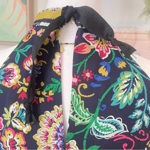 Eliza J Halter Floral Handkerchief Maxi Dress in US 12 thumbnail 5