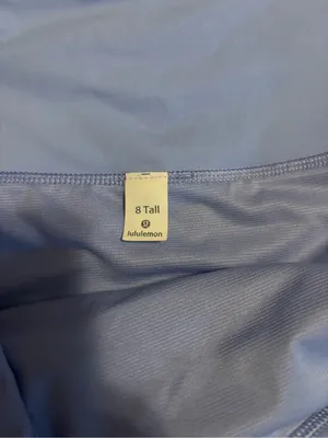 Lululemon Athletica Light Blue/Purple Hydrangea Speed Up MR 4” Lined Shorts thumbnail 3