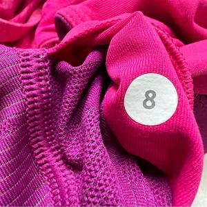 Lululemon Run For Gold Tank Hot Pink Magenta Running Tank Top Sports Bra Size 8 thumbnail 13
