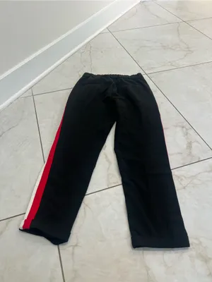 NEW ZARA Trafaluc Collection Black Red Stripe Track Pants Size XS thumbnail 4
